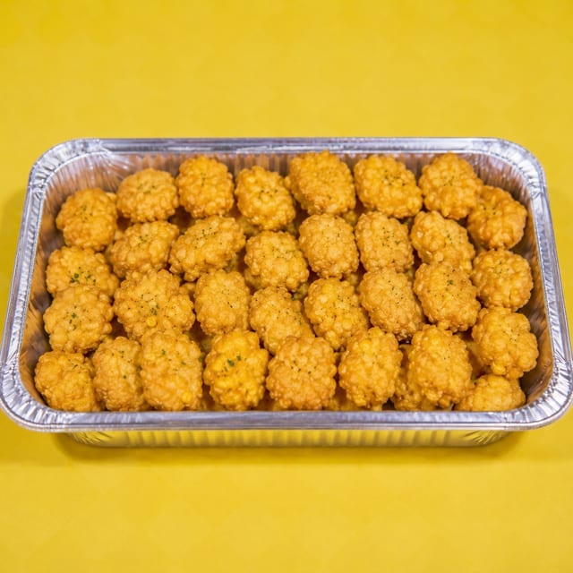 Corn Fritter Tray.