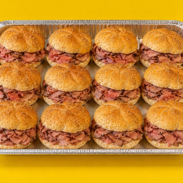 Hot Roast Beef Platter.