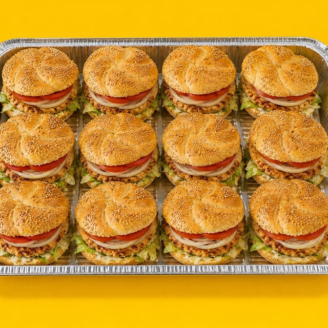 Turkey Burger Platter.
